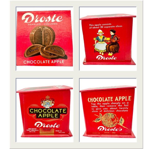 Vintage Droste Chocolates Set Of 7 Chocolate Tins and Boxes Holland Collectibles - Picture 4 of 8
